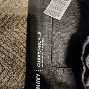 Old Navy Black Curvy Jeans 18